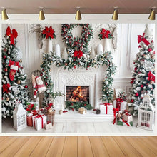 Merry Christmas Backdrops Wonderland Snowman Decor Photography Background Kids Birthday Party Baby Shower Banner Party Supplies