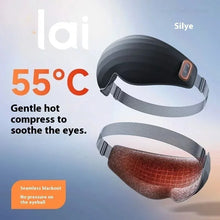 New  3D Heating Eye Massager Vibration Hot Compress Relieve Adult Eye Fatigue for Sleeping Block Out Light Eye Mask Gift