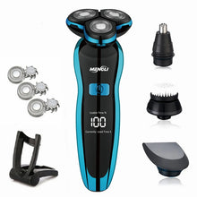 ZOZEN Electric Razor Electric Shaver Rotary Shaving Machine Cutter Recharge for Men Beard Trimmer Wet-Dry Dual Use Waterproof