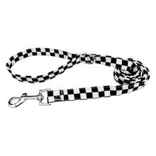 Fashion Checkerboard Pattern Pets Dog Leashes,Buckle-Down Safe Leash Outdoor Pet Walking Leashes  for Small Medium Dogs And Cats