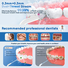 D52 Portable Cordless Water Flosser USB Rechargeable Water Jet Floss Tooth Pick 6 Jet Tip 300ml 3 Modes Teeth Clean for Travel