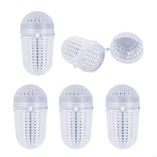 5Pcs Fish Lure Fishing Baits Cage Trap Feeder Holder Fish Lure Plastic Basket