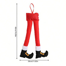 Christmas Elf Santa Legs Car Accessories Christmas Decor for Home Xmas Tree Pendants Ornaments Gifts Happy New Year Home Decor