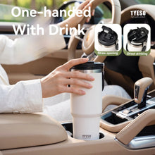 TYESO Large Capacity Stainless Steel Thermo Bottle Car Coffee Cup Keep Cold and Heat Thermal Mug Sport Water Bottle Vacuum Flask