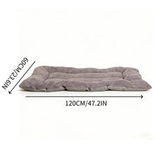 Plush Dog Bed Sofa Thickened Super Soft Polyester Pet Mat Dog Crate Mat Bed For Small Medium Large Dog Bed