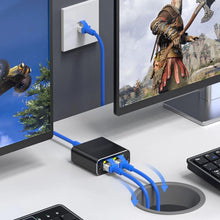 1000Mbps Ethernet Splitter Network Adapter RJ45 1X2 1X3 1X4 LAN Extender for PC Computer Router Switch Works At The Same Time