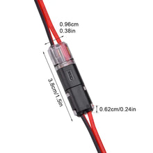 10/20pcs 2 Pin 2 Way Universal Compact Wire Terminals, No Wire-Stripping Required, Toolless Spring Wire Connectors