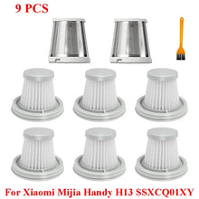 Accessories For Xiaomi Mijia Handy Vacuum Cleaner SSXCQ01XY H13 Hepa Filter Cover Home Car Mini Wireless Vacuum Spare Parts
