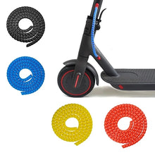 1m Electric Scooter Line Protector Covers Wire Cable Spiral Winder for Xiaomi M365 Scootors