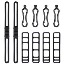 Bicycles Silicones Strap Mount Strap, Cycling Flashlight Mount Fixing Tie Strap for Handlebars Light 24BD
