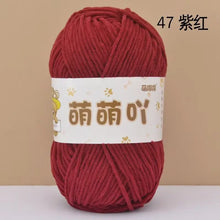 50g/Pc Chenille Yarn Matte Crocheting Doll bag Thread Handmade Crochet Knitted Material Small Ice Stripe line knit sweater hat