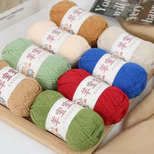 50g 1pc Hand Knitting Milk Cotton Yarn Knitted Blanket Sweater Scarf Doll Crochet Yarn wool thread line Crocheting amigurumi