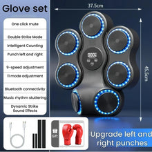2025 New Music Boxing Machine Bluetooth Adult Electronic Wall Target HookPunch Equipment Target Wall Mounted Gym Home Equipment