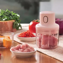 Electric Garlic Crusher USB Wireless Mini Vegetable Cutter Meat Grinder Sturdy Press Mincer Food Chopper Mixer Kitchen Tools