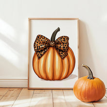 Vintage Floral Pumpkin Canvas Poster, Pink Autumn Halloween Wall Art Print - image 13