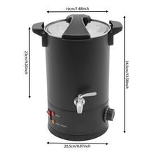 8L/10L/12L/15L Wax Melter for Candle Making, 1.8KW Electric Wax Melt Oven Stainless Steel Wax Melting Pot Wax Warmer Machine Kit