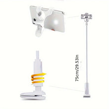 Phone Clip on Stand Holder with Grip Flexible Long Arm Gooseneck Lazy Bracket Mount Clamp for IPhone 15 Pro Max  Accessories New