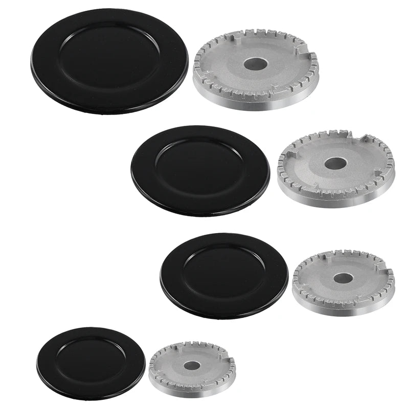 4Pcs Portable Gas Stove Burner Replacement - Surface Burner Head Accessories Stove Range Gas Burners Gas Stove Gas Stove