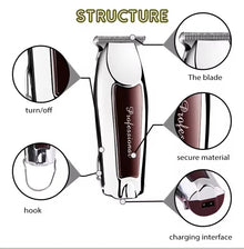 Kemei Portable Hair Clipper USB Charging Rechargeable Electric Shaver Beard Trimmer Hair Cutting Machine Kit KM-9163 KM-2031