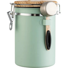Coffee Container Storage Canister Set Stainless Steel Airtight Coffee Jar Canister With Scoop For Coffee Beans Tea Storage Tank