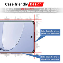 Screen Protector For ZTE Axon 60, Tempered Glass HD Crystal  9H Anti Scratch Case Friendly High Aluminum