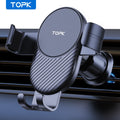 TOPK Universal Car Phone Holder, Hands Free Air Vent Mount for Car, Cell Phone Stand Compatible with iPhone & Android Smartphone