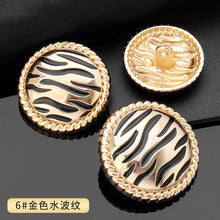 Vintage Gold Metal Shank Buttons, 10 Pcs Round Buttons for Suits and Coats - image 22