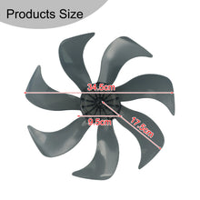 14 Inch Floor Fan Table Fan Blade With Nut Cover Household Silent Fan Blade Plastic Propeller Fan Blade 7 /9 /15 Leaves