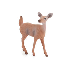 Artificial Deer Family Fox Rabbit Squirrel Animals Figures Woodland Creatures Figurines Miniature Toys Cake Toppers Home Decor
