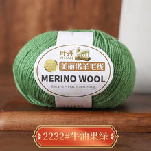 1Pc 50g Soft Merino Wool Yarn for hand knitting Anti-pilling Wool Crochet line knit Sweater Scarf hat Wool Thread warm lana