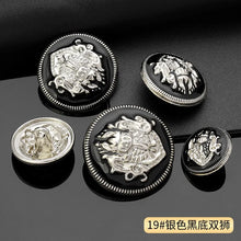 Vintage Gold Metal Shank Buttons, 10 Pcs Round Buttons for Suits and Coats - image 8