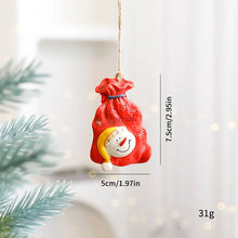 Christmas Tree Decorations Christmas Resin Pendant Ornaments Home Decor DIY Gifts DIY Handmade Jewelry