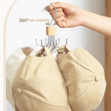 360° Rotating Belt Hanger Hook Multi purpose clothes hanger, with 6 claw hooks, belt hangers, wardrobe hangers, scarf racks,