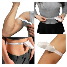 Auto Lock 150cm Medical Body Fat Tape Measure Centimeter Scale Sewing Ruler for Clinic Weight Monitoring