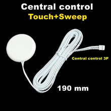 Penetrable 25mm Wood Panel Wireless Touch Sensor LED Light Switch Control 12V 24V 60W Hand Sweep Control Dimmable Touch Dimmer