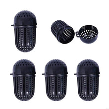 5Pcs Fish Lure Fishing Baits Cage Trap Feeder Holder Fish Lure Plastic Basket