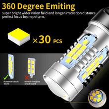 2 bombillas LED de luz diurna DRL Canbus sin error W21/5W 7443 T20 para Lada Kalina Granta Vesta