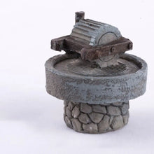 Cute Resin Miniature Statue Mini House Figurines Chinese Rural Sense DIY Scene Statue Bonsai Decor Fairy Garden Micro Landscape
