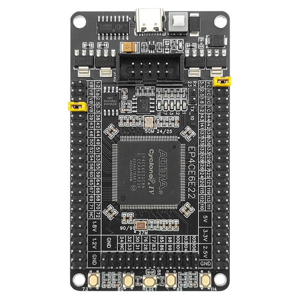 EP4CE6E22C8N Development Board FPGA Core System Board Module Compatible with Altera CycloneIV Peripheral Chip W25Q CH340 Type-C