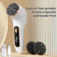 Electric foot grinder, home automatic foot grinder for removing dead skin, removing calluses, beautifying feet and repairing fee