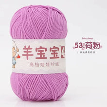 50g 1pc Hand Knitting Milk Cotton Yarn Knitted Blanket Sweater Scarf Doll Crochet Yarn wool thread line Crocheting amigurumi