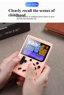 400 In 1 MINI Games Handheld Game Players Portable Retro Video Gaming Console Boy 8 Bit 2.4 Inch Color LCD Screen Games