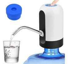 1pcWhite/Black Water Bottle Pump USB Charging Auto Switch Drinking Dispenser Charging One Click Auto Switch Drink Pump Dispenser