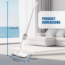 Cordless Electric Mop | Dual Spinning Scrubber Hard Floor USB Charging w/4 Pads, 200ml water tank ,Suitable for cleaning various surfaces, suitable for wood, tiles, ceramics, glass and other surfaces.