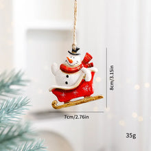 Christmas Tree Decorations Christmas Resin Pendant Ornaments Home Decor DIY Gifts DIY Handmade Jewelry