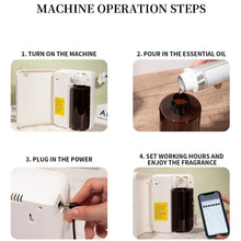 Professional Aroma Diffuser 500ML Bluetooth Essential Oil Diffuser 1500m³ Room Fragrance Diffuser Electric Smell for Home