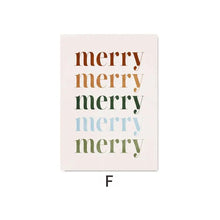 Christmas Decor Tree Garland Wall Art Canvas Painting Nordic Posters and Prints Merry Christmas Picture Living Room Home Decor