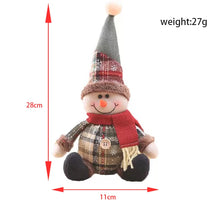 New Christmas Santa Doll Merry Christmas Decorations For Home Table Xmas Ornaments Navidad Natal Noel New Year Decor 2025 Gifts