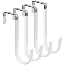 Door Hook with Rubber No Need for Drilling Cabinet, Wardrobe Door Rear Anti Slip Hook Over The Door Organizers