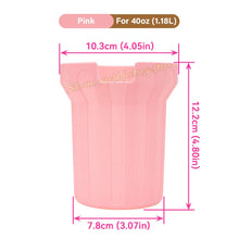 SW 40oz Silicone Cup Bottom Cover for Stanley Quencher Adventure Tumbler Protective Water Bottle Sleeve Antislip Cup Boot Sleeve